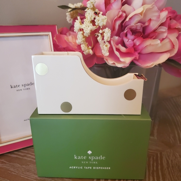 Kate Spade Gold Dot Desk Set NWT - Picture 5 of 8
